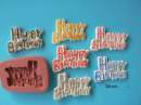 Happy Birthday Sign Silicone Mould